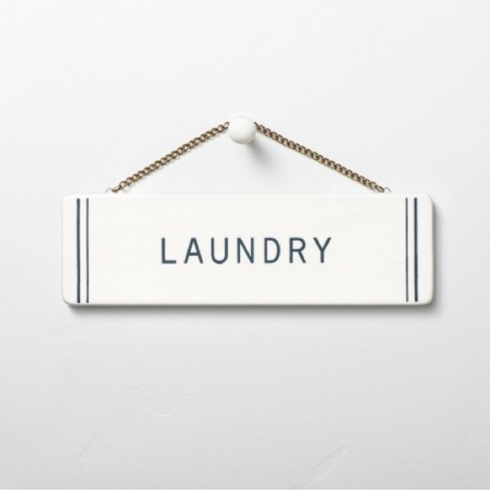 New hearth and hand with magnolia laundry sign